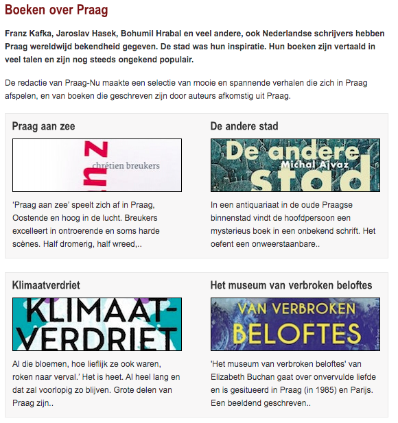 Is #Praag je favoriete stad? Bekijk dan ook eens de 'lezen over pagina' van <a href="/Stedenman/">Fred van Gansewinkel</a>. Je vindt er boeken in allerlei genres die zich afspelen in deze prachtige stad. praag-nu.nl/lezen-over.html #Sinterklaas #Kerstmis #cadeautjes #boekopdekaart