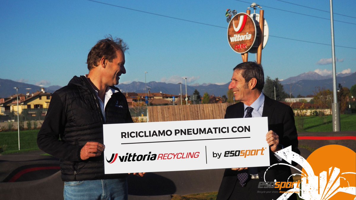 Grazie alla collaborazione con #esosport, nasce Vittoria Re-Cycling, il programma di <a href="/VittoriaTires/">Vittoria</a> per il riciclo di pneumatici e camere d’aria da #bicicletta fuori uso per i negozi di ciclismo e ciclofficine in Italia. Insieme per l'ambiente!
#economiacircolare #sostenibilità