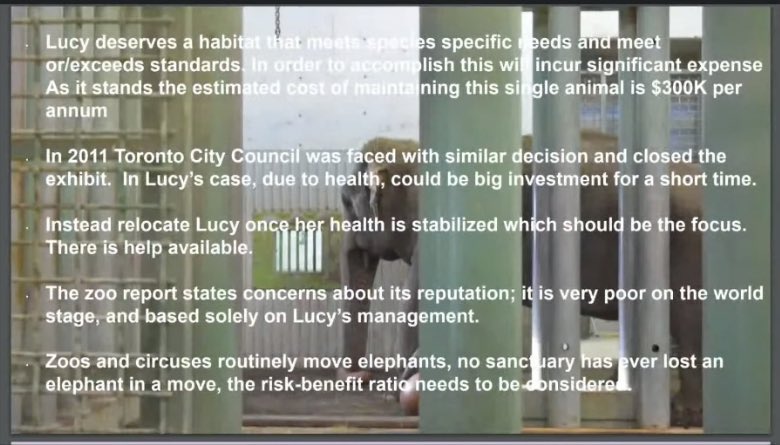 .<a href="/CityofEdmonton/">City of Edmonton</a> G Dewar wants a mixed species wading pool when Lucy needs a hydrotherapy pool.
It’s become clear Lucy’s barn air system is polluting her lungs with spores an dust a mixed pool would be just full of mixed animal feaces as EVZoo seem unable to get filtration right