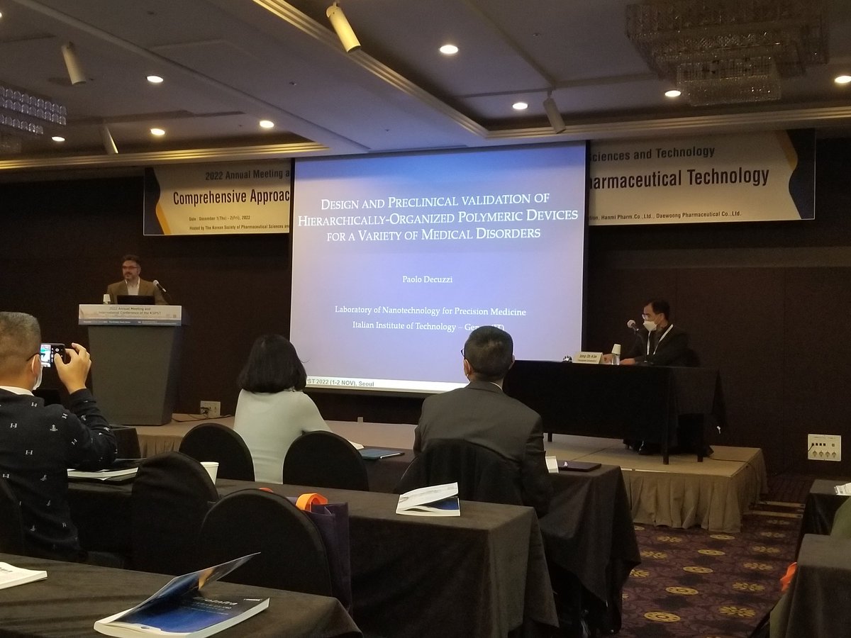 KoreaCRS's tweet photo. Amazing second section with 3 great invited speakers! @KoreaCRS #KSPST2022 @Santos_Lab15 @pgdecuzzi @ProfAWBasit https://t.co/6BteWfKBue