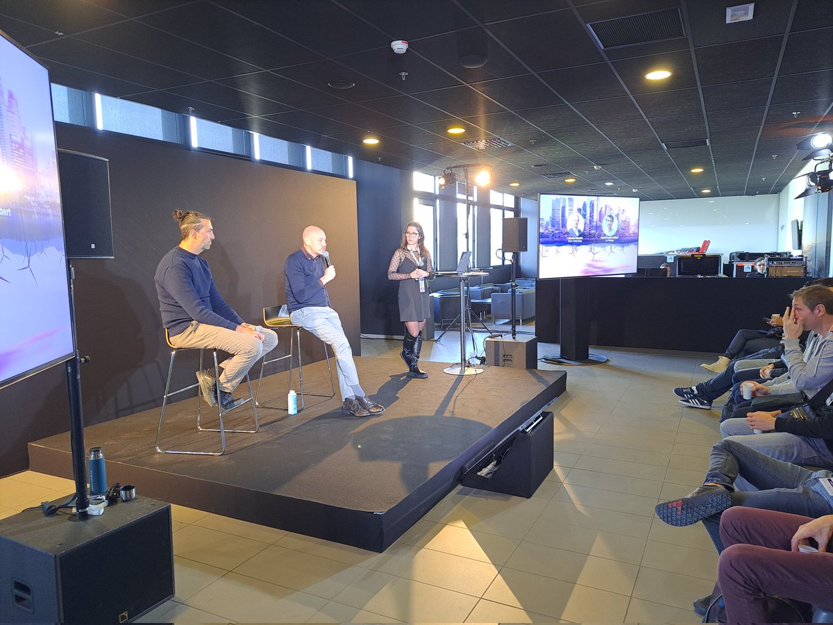 Matt_Demoor's tweet photo. Le #devopsdday, organisé par @AccentureFrance est lancé ! 
keynote d'ouverture : Technologie et futur durable, mariage impossible? Avec @Lcinquin @pierreandreAubert et @stefodaimon. https://t.co/XO81jWEILU