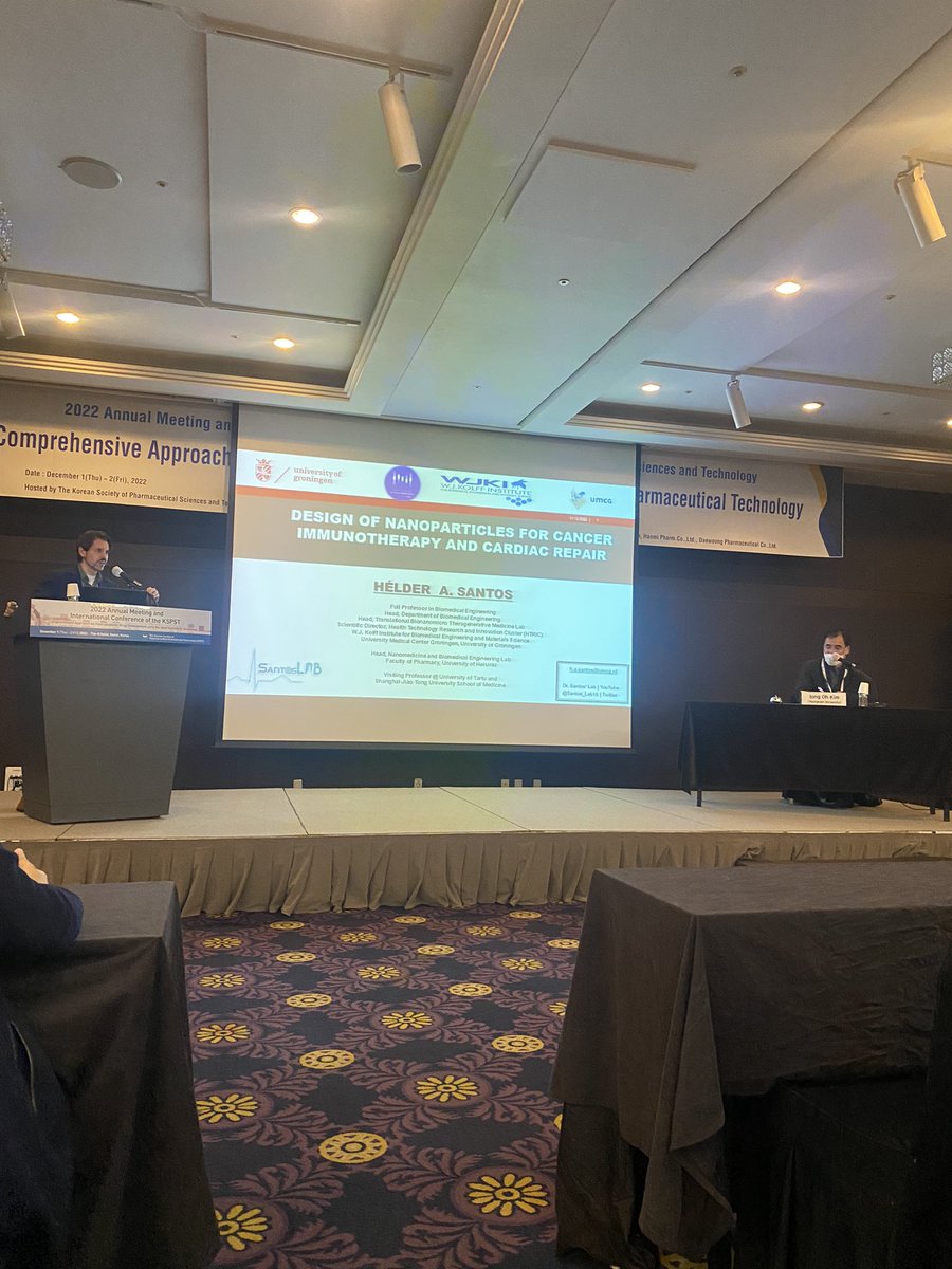 popatlab's tweet photo. From transforms me nanomedicines to nano mesh to #printlets - amazing last session to wrap up the day 1 #KSPST @KoreaCRS @Santos_Lab15 @pgdecuzzi @BasitResearch @ProfAWBasit https://t.co/VdrKZ3dcI5