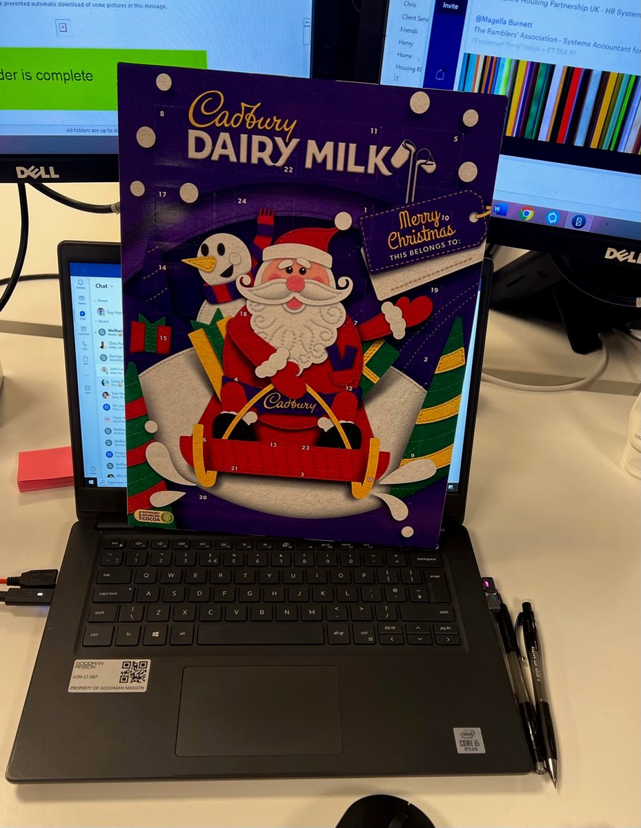 Guy Mark Hayward (@guyhayward1) on Twitter photo Countdown to Christmas has definitely begun <a href="/goodman_masson/">Goodman Masson</a>
Loved walking into the office to find this on my desk this morning! 😃 🎄
#workplacefun #workculture #funatwork #CountdowntoChristmas #thankyou Countdown to Christmas has definitely begun <a href="/goodman_masson/">Goodman Masson</a>
Loved walking into the office to find this on my desk this morning! 😃 🎄
#workplacefun #workculture #funatwork #CountdowntoChristmas #thankyou
