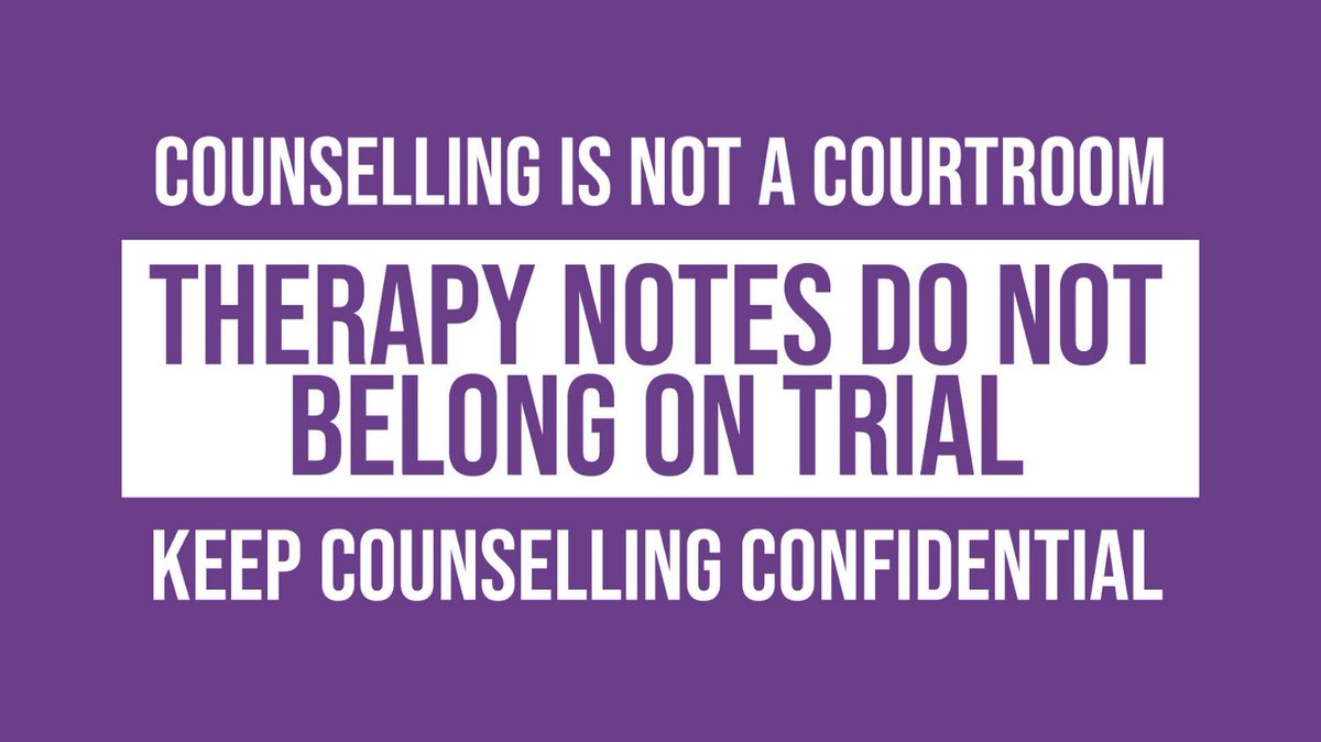 We stand with @RapeCrisisEandw @centreWJ and @EVAWuk as they call for a change to the law to #KeepCounsellingConfidential. Rape survivors deserve privacy. bit.ly/3VgbG1O