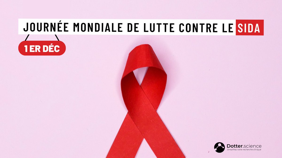 🗓️- Journée Mondiale de lutte contre le Sida

📌 Plus de 52 traitements et vaccins sont en cours de développement à travers le monde.

Soutenez la recherche contre le SIDA pour y mettre fin d’ici 2030 !

 #worldaidsday #rechercheclinique #prevention