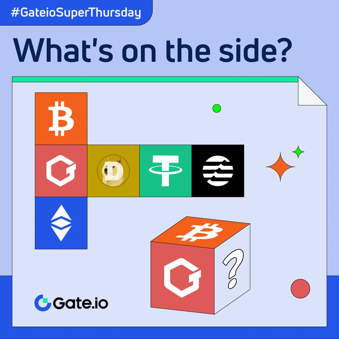#GateioSuperThursday: What’s on the side?
🎁 Answer &amp; Win 50 $BSW
 
🔸 Follow @gate_io
🔸 RT &amp; tag 3 friends
💡 Click to submit answer: gleam.io/BBWIi/gateiosu…
 
 ⏰ End at 16:00, Dec 4 (UTC)
#Crypto #Giveaway #Airdrop
