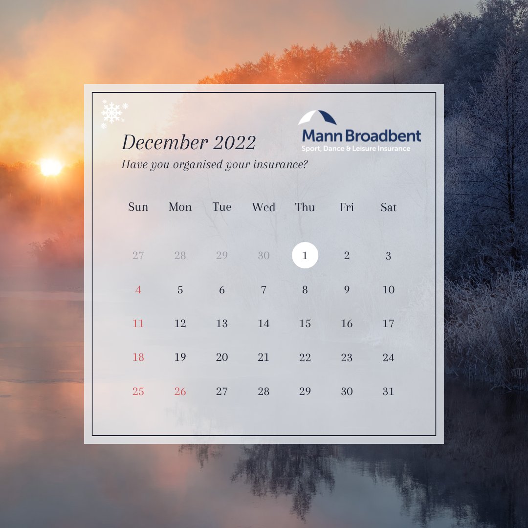 December is here! It’s always a mega busy month, full of events, celebrations and festivities. 🎅❄️

If you are organising an event this month, have you organised event cancellation insurance? Give us a call on 01905 612336.

#eventinsurance #christmas2022 #worcestershirehour