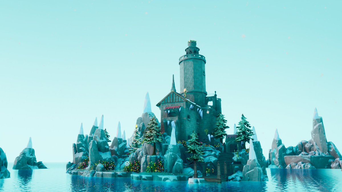 What else would Santa want but a light to help guide him along his way? 🎅

#Fortnite #FortniteCreative #Winterfest