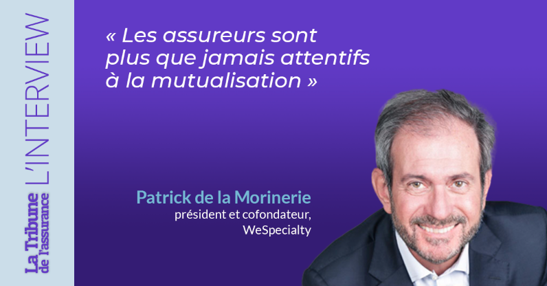 tribuneassur's tweet photo. [INTERVIEW] - « Les assureurs sont plus que jamais attentifs à la mutualisation »

🗣️ Patrick de la Morinerie, président et cofondateur, @wespecialty 

▶️https://t.co/6J5PsX4lMF https://t.co/xLC5k0l7P8