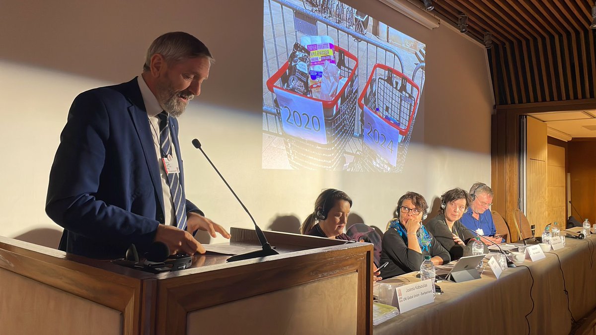 FisascatCisl75's tweet photo. #UniGlobalUnion #PropertyServices @MircoCeotto porta i saluti della #FisascatCisl alla #GlobalConference del sindacato internazionale degli addetti ai servizi immobiliari #Pulizie #Sicurezza avviata oggi a Roma. Lavoratori essenziali, come ampiamente dimostrato in piena pandemia https://t.co/VwnmP5M2qz