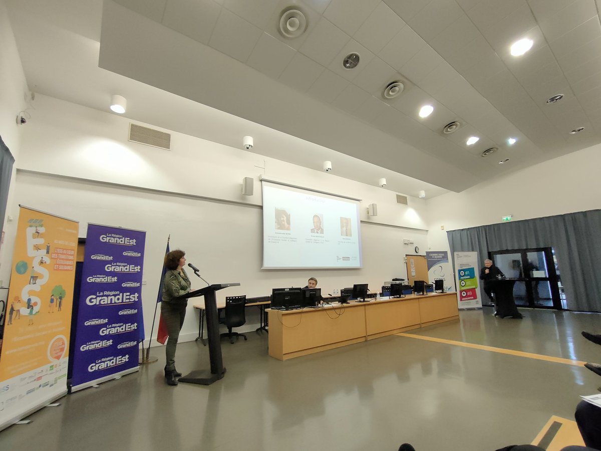 C'est parti pour la Conférence Régionale de l'#ESS en #GrandEst
#confESSgrandest22