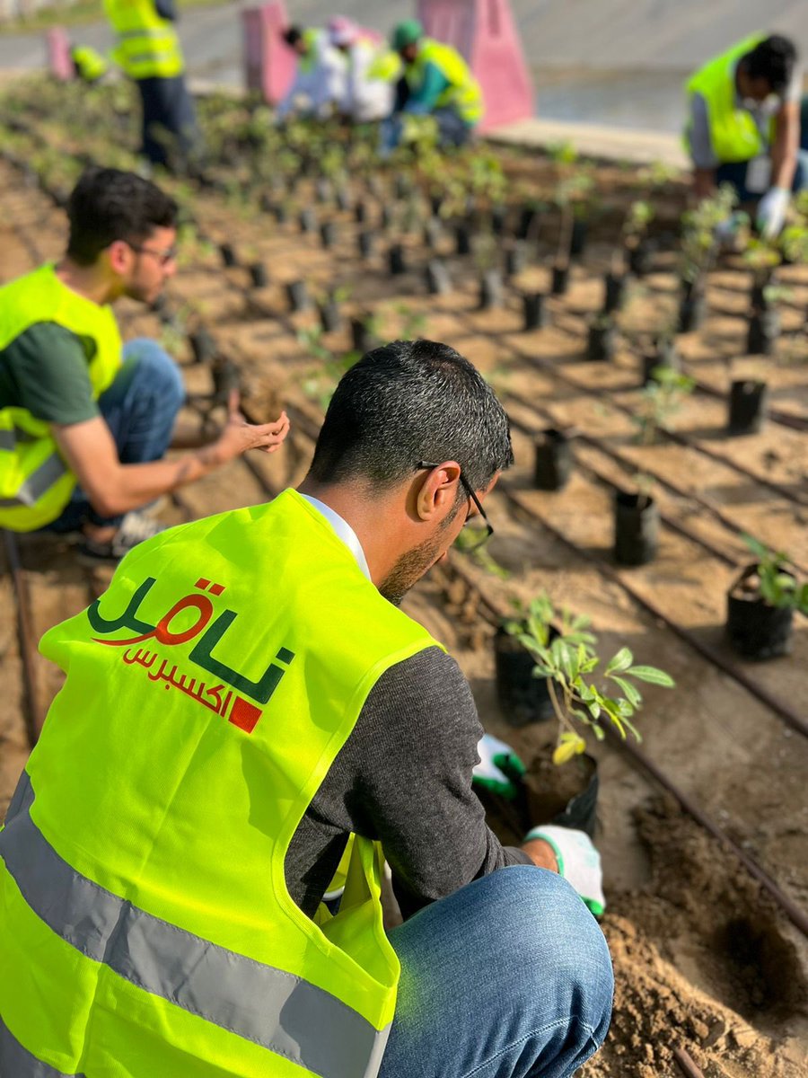NaqelExpr's tweet photo. ويتعاون في المبادرة التي تهدف إلى رفع مستوى الوعي البيئي في نشر ثقافة التشجير، الشريك الرسمي #هيئة_الهلال_الأحمر، والجهات المشاركة فرع #وزارة_البيئة_والمياه_والزراعة بجدة، وجمعية نفع الخيرية بجدة، ومتجر البيئة الخضراء. https://t.co/0dtA4Zocyz