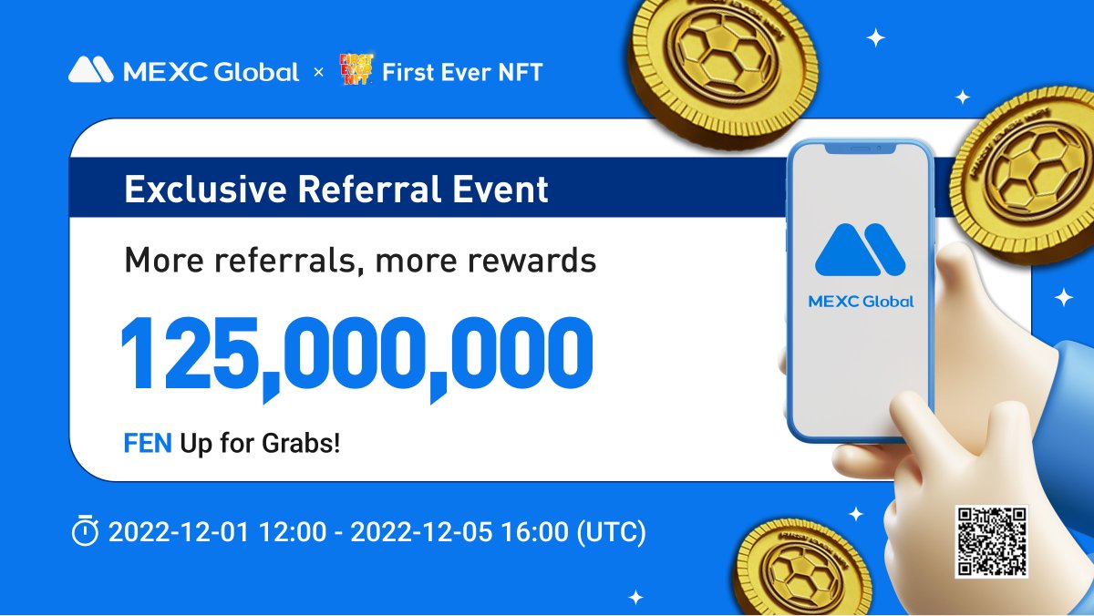 MEXC's tweet photo. .@MEXC_Global x @firstevernft Exclusive: Refer Friends to Trade - 125,000,000 $FEN Up for Grabs!๐ฅ
To enter โคต๏ธ
https://t.co/l3d0Acjma5
#firstevernft #MEXC #MEXCGlobal https://t.co/TeTvdXiXOR