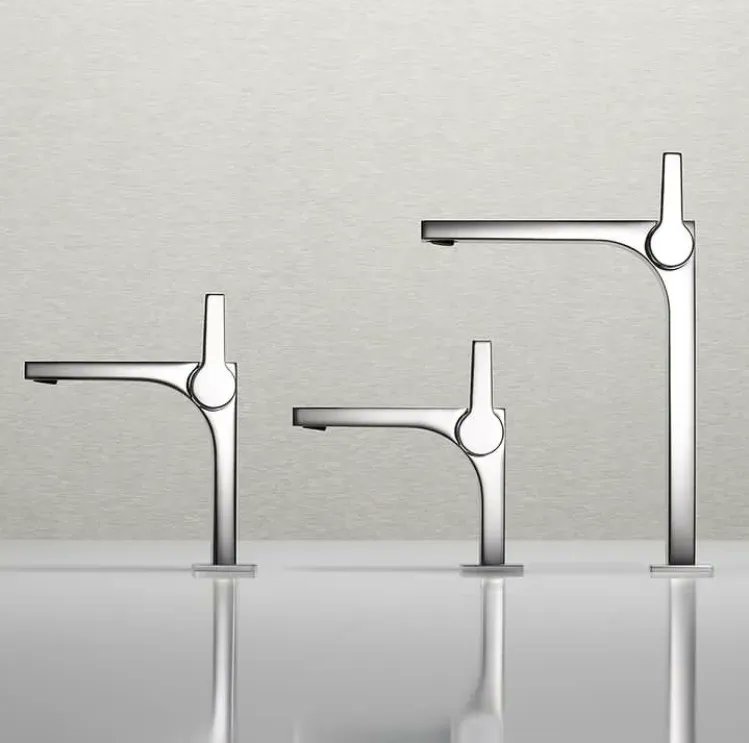 Tall, short or somewhere in the middle? The beautiful taps of <a href="/KeucoUK/">Keuco-UK</a> will have something that fits, like the sleek designs you'll find in their Edition 11 tap collections designed around slender contours &amp; geometric design. Available in our showroom buff.ly/3A5t8N5