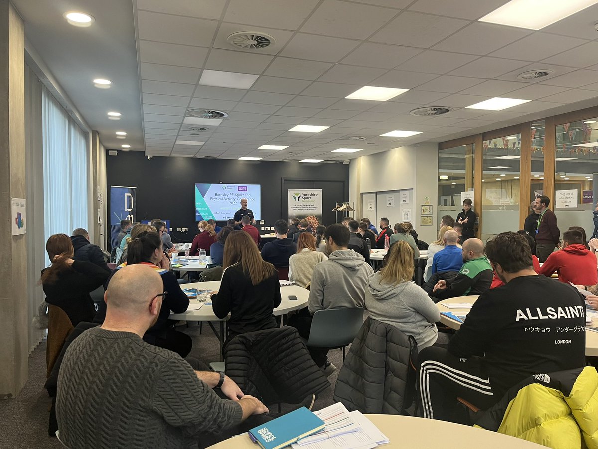 Totally Runable (@totallyrunable) on Twitter photo It’s Barnsley PE Conference Day and we’re excited to be talking all things #GenderSportGap with so many of our local schools 🎉
#barnsleype2022 <a href="/BarnsleyMoving/">What's Your Move Barnsley</a> <a href="/YorkshireSport/">Yorkshire Sport Fndn</a> It’s Barnsley PE Conference Day and we’re excited to be talking all things #GenderSportGap with so many of our local schools 🎉
#barnsleype2022 <a href="/BarnsleyMoving/">What's Your Move Barnsley</a> <a href="/YorkshireSport/">Yorkshire Sport Fndn</a>