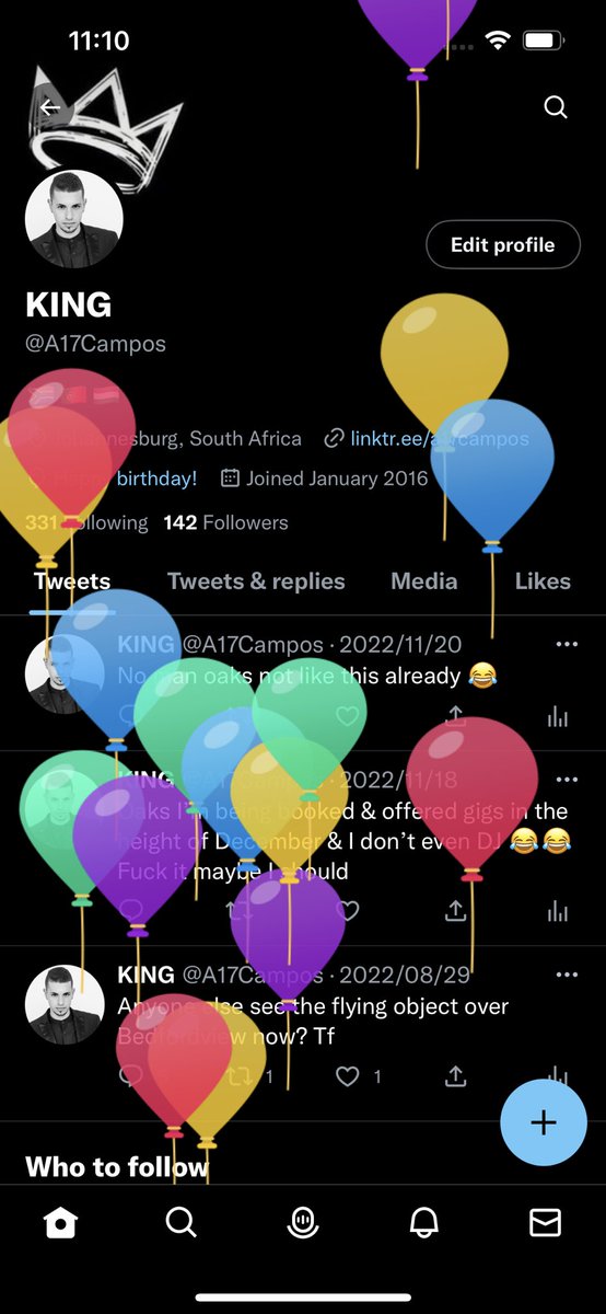 Blessed with another year! 🎈