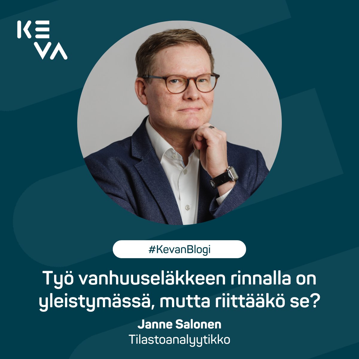 Vanhuuseläkkeellä tehdyn työn määrä on kasvussa julkisella alalla. Erityisesti kunta-alalla kehitys on ollut ilahduttavan positiivista. Tilastoanalyytikko Janne Salonen avaa Työssä ja eläkkeellä -tutkimuksen tuloksia kirjoituksessaan.🧵1/
keva.fi/blogi-kirjoitu…

#tilastot #eläke
