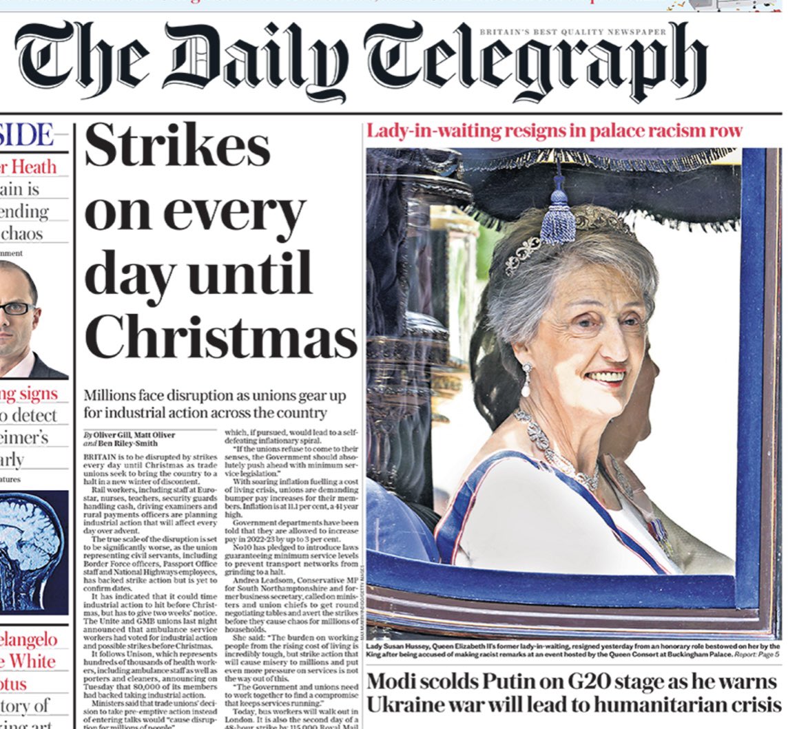 pelepele1's tweet photo. The #NursesStrike has nothing to do with Christmas. #MSM constantly use Christmas as a false emotive reason to oppose strikes. #SupportTheNurses #SupportTheNursesStrike https://t.co/a0eVvgnU7P