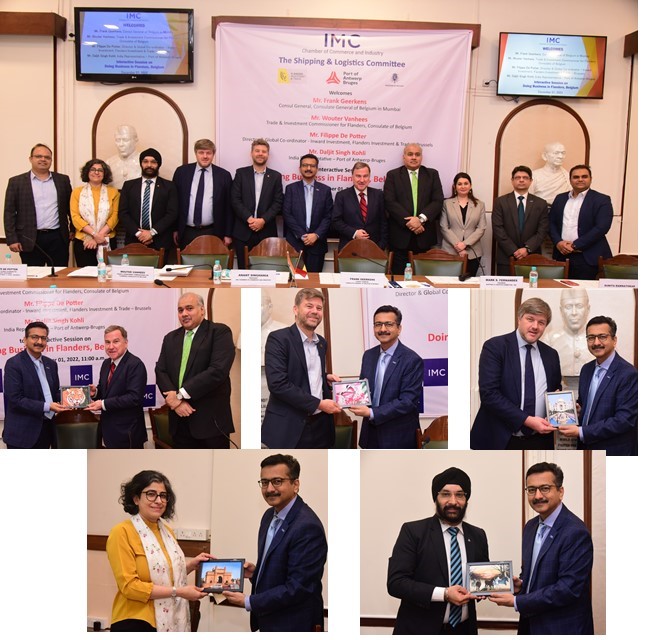 IMC_India's tweet photo. Had a wonderful Interactive Session on Doing Business in Flanders, Belgium today organised by #IMC in association with @FlandersTrade 
#imcevents #Belgium #internationalbusiness https://t.co/tL1phFmkcr