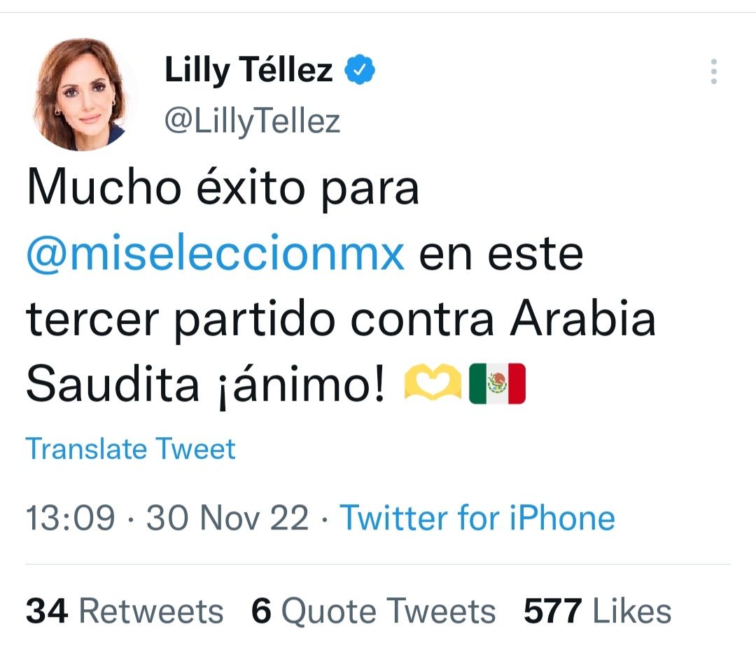 Marizatt (@marizatt) on Twitter photo La oportunista qué se sube a cualquier evento, demuestra es inútil hasta para unirse a la porra de <a href="/miseleccionmx/">Selección Nacional</a>.
Nunca jamás alguien había dicho "¡ánimo!" previo a un partido, se dice -Venga, vamos, échenle hue/ganas, etc.-.
#hayquetenertantita La oportunista qué se sube a cualquier evento, demuestra es inútil hasta para unirse a la porra de <a href="/miseleccionmx/">Selección Nacional</a>.
Nunca jamás alguien había dicho "¡ánimo!" previo a un partido, se dice -Venga, vamos, échenle hue/ganas, etc.-.
#hayquetenertantita