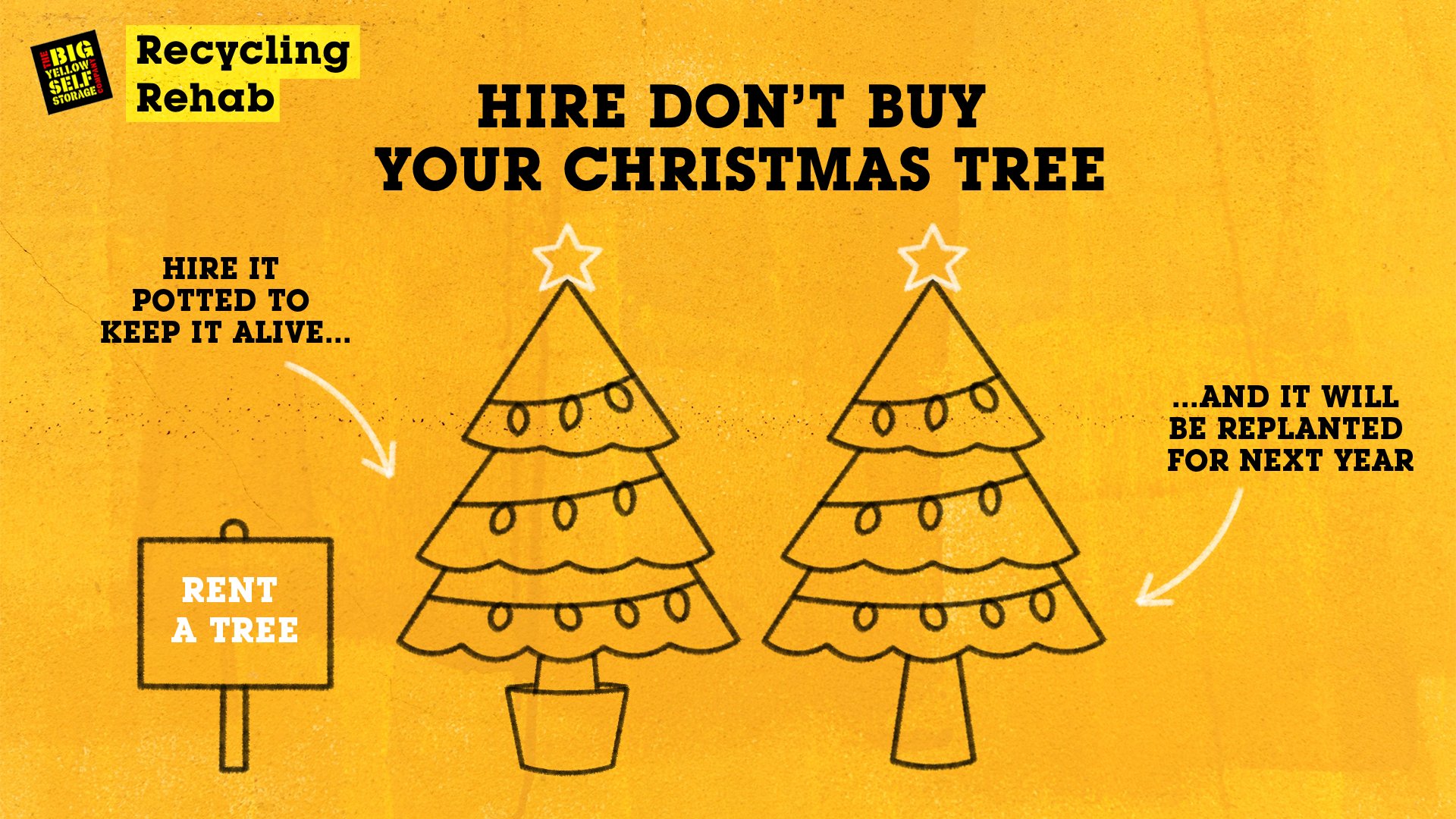 Big Yellow on Twitter "Each year millions of 🎄s are left in landfill