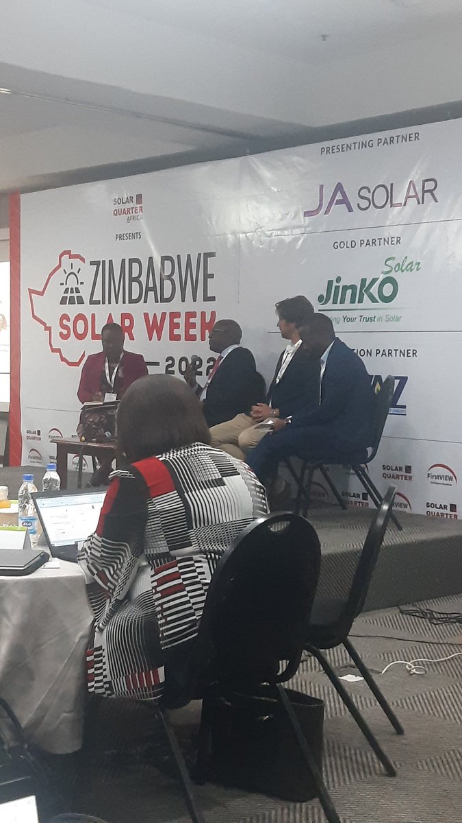 Happening now panel discussion  on  how #minigrids are electrifying the nation #ZimbabweSolarWeek #solarsimplified #solarinstallations #solarprozimbabwe