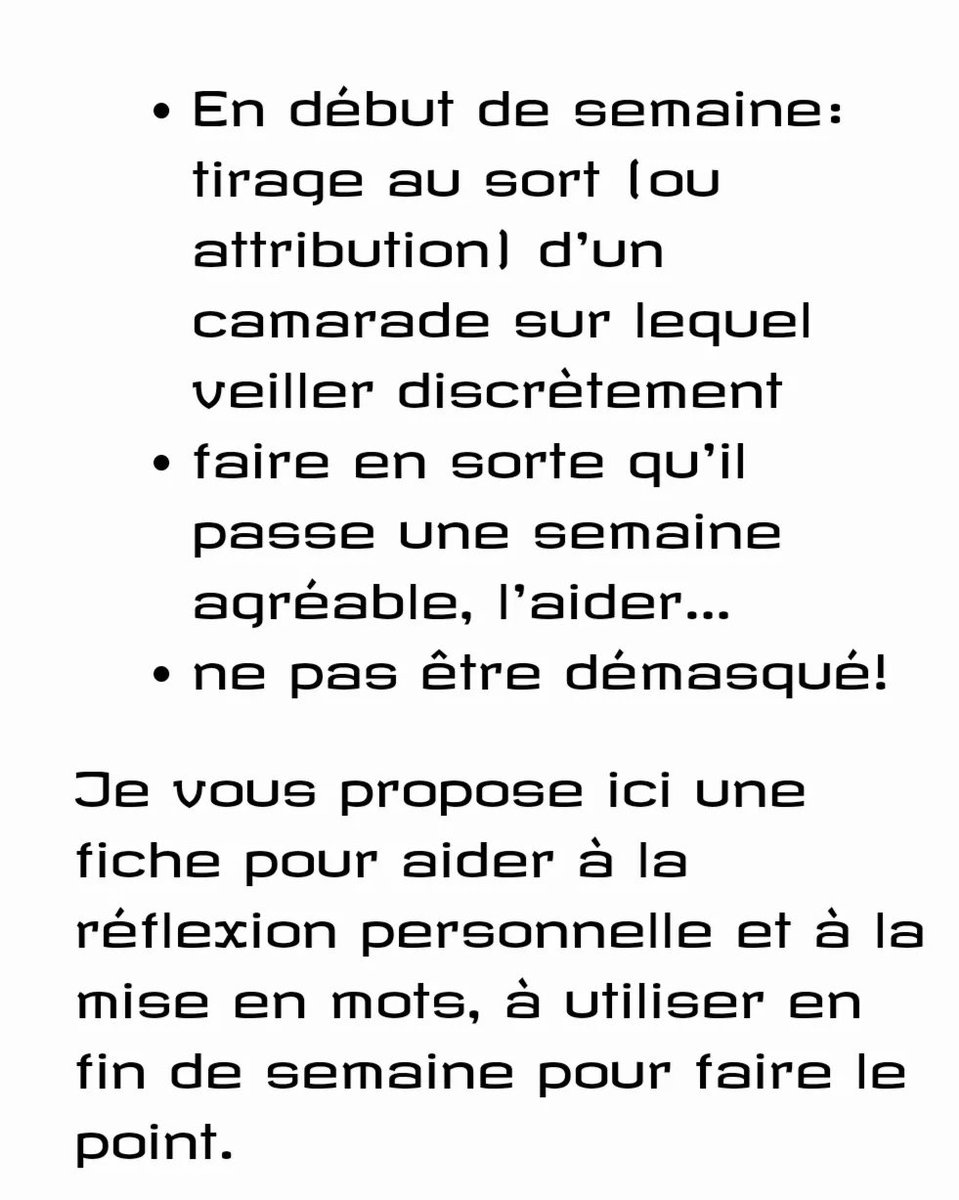 BienEnClasse's tweet photo. Les loulous ont tout de suite accroché ! Bientôt les 1ers retours d'expérience ! Quelle stratégie adopter pour ne pas être démasqué ? Peut-être être gentil et serviable avec d'autres camarades que celui sur lequel je veille ? 🤔😉#teampe #cycle2 #cycle3 #pedagogiepositive https://t.co/7z1HulFv44