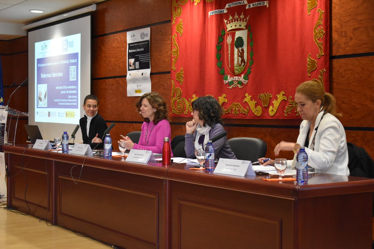 Última mesa de debate sobre las políticas de igualdad #UAMOIT2022
Modera Ainhoa Herrarte <a href="/UamTeh/">TEH_UAM</a> 
Intervienen:
Sara Moreno <a href="/SaraMorenoColom/">Sara Moreno Colom</a> de <a href="/quit_uab/">PERFIL INACTIU! - QUIT</a> 
Belén Castro <a href="/rosbelcn/">Belén Castro</a> de <a href="/urjc/">URJC</a> 
Rosa Menéndez de <a href="/UAHes/">Universidad Alcalá</a>