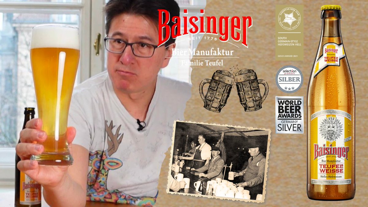 toxickore's tweet photo. Baisinger Helles Hefeweizen | Taverna Medieval te amo y te odio
La reseña completa en YouTube: ⬇️⬇️⬇️⬇️

https://t.co/sink75eZih
#cerveza #beer #bier #cervezco https://t.co/uhYmeT8gEV
