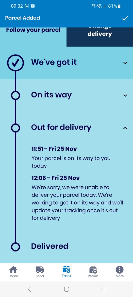 evilbitch1992's tweet photo. @lookfantastic  so as I can't get anywhere through ur online! I ordered 2 parcels which where next day delivery one got delivered last Friday the other one was out for delivery last Friday then it said it can't be it's now been with evri for a week tracking not moved !! https://t.co/gDMlu9mCev