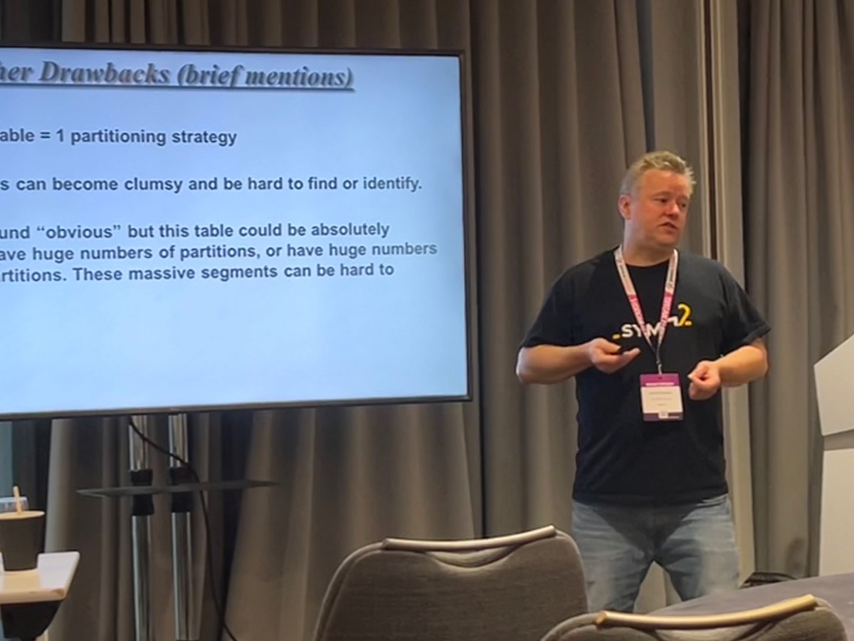 Starting #UKOUGBreakthrough22 with @MDWidlake.Learning why a very wide table isn‘t a good idea

@oracleace @sym_42