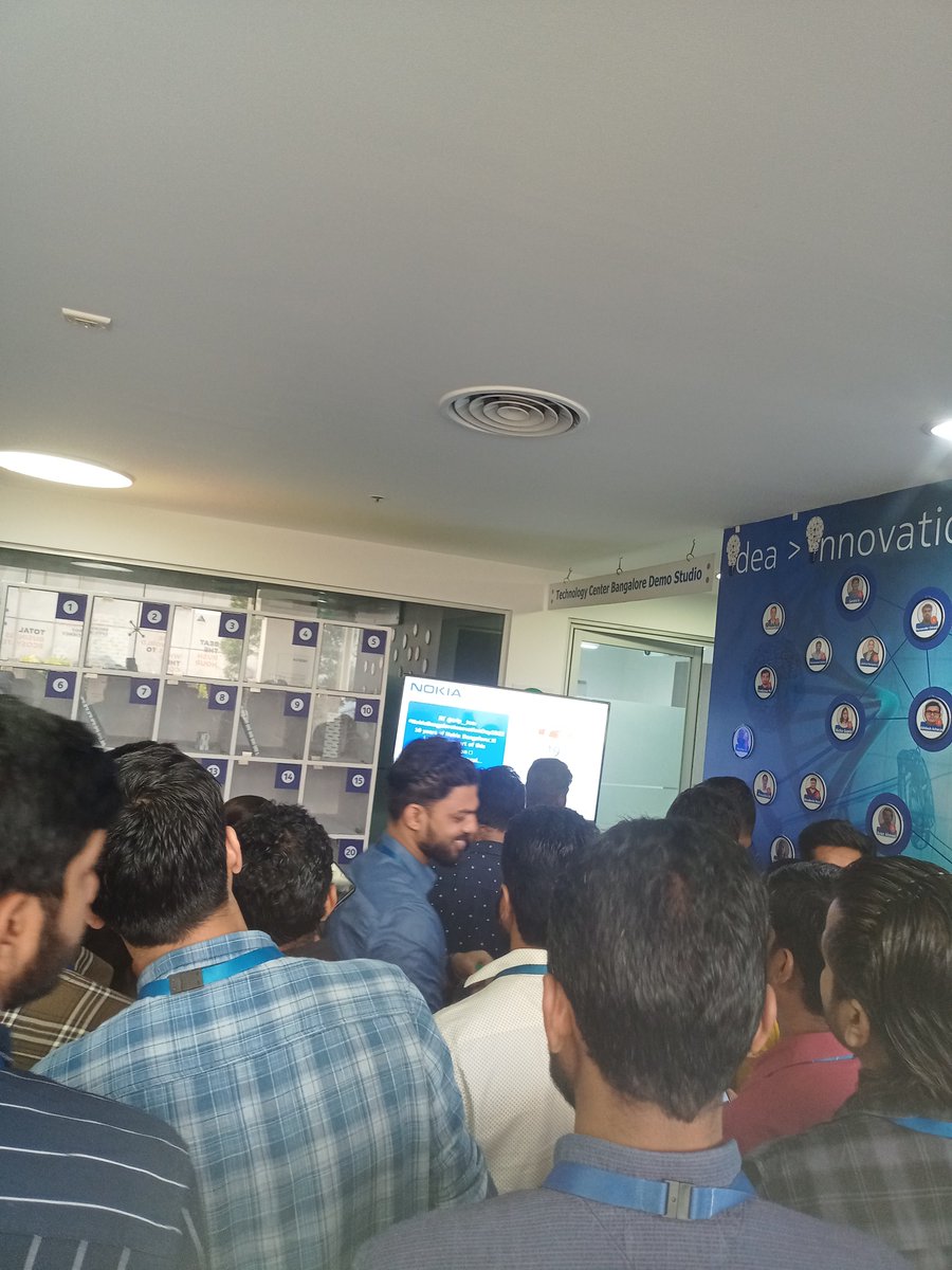 statusfore's tweet photo. #NokiaBangaloreInnovationDay2022 https://t.co/bjzAFYP0eN