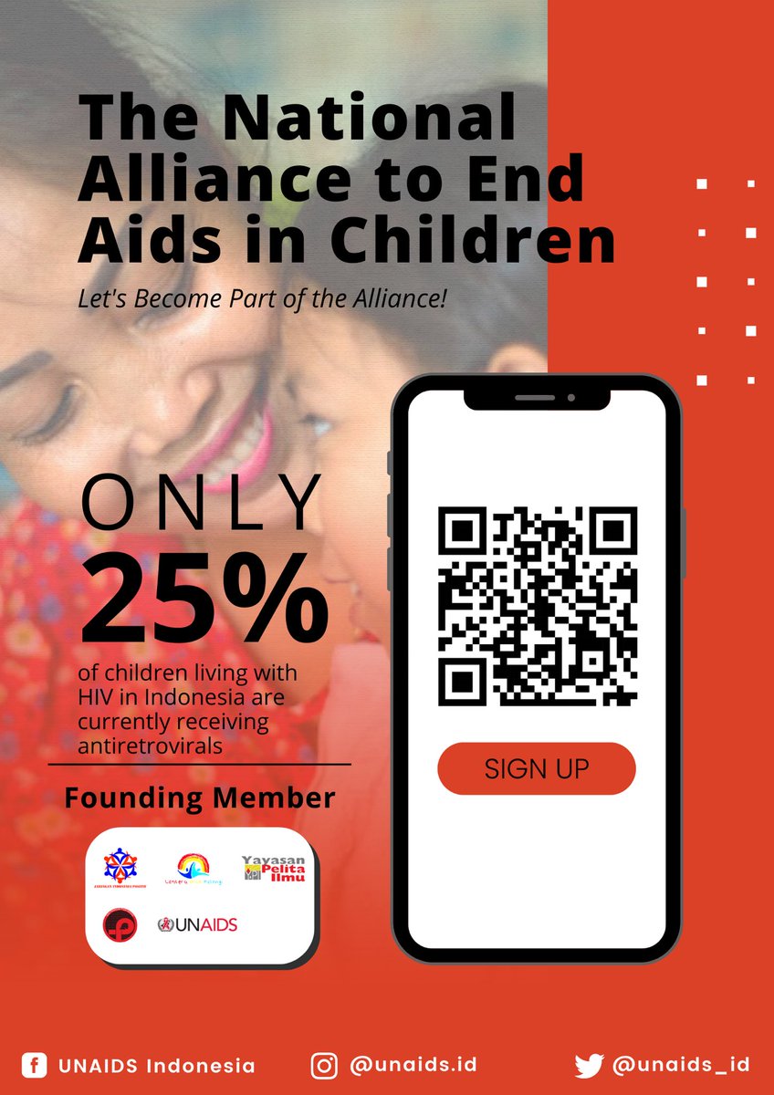 We invite all of you to join the National Alliance to End AIDS in Children.
You can sign up here forms.gle/7GGPtbr41YoHdy…