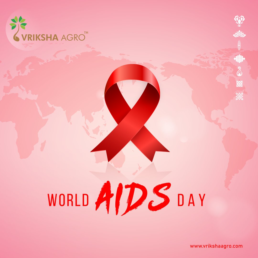 VrikshaAgro's tweet photo. The best way to end AIDS is via education and awareness. So on this World AIDS Day, let's spread some awareness of how AIDS can be prevented.

#worldaidsday #hiv #aids #hivawareness #cure #aidsday2022 #awareness #hivprevention  #hiveducation #seedcoating  #vrikshaagro #agroinputs https://t.co/tgvTfdnEmv