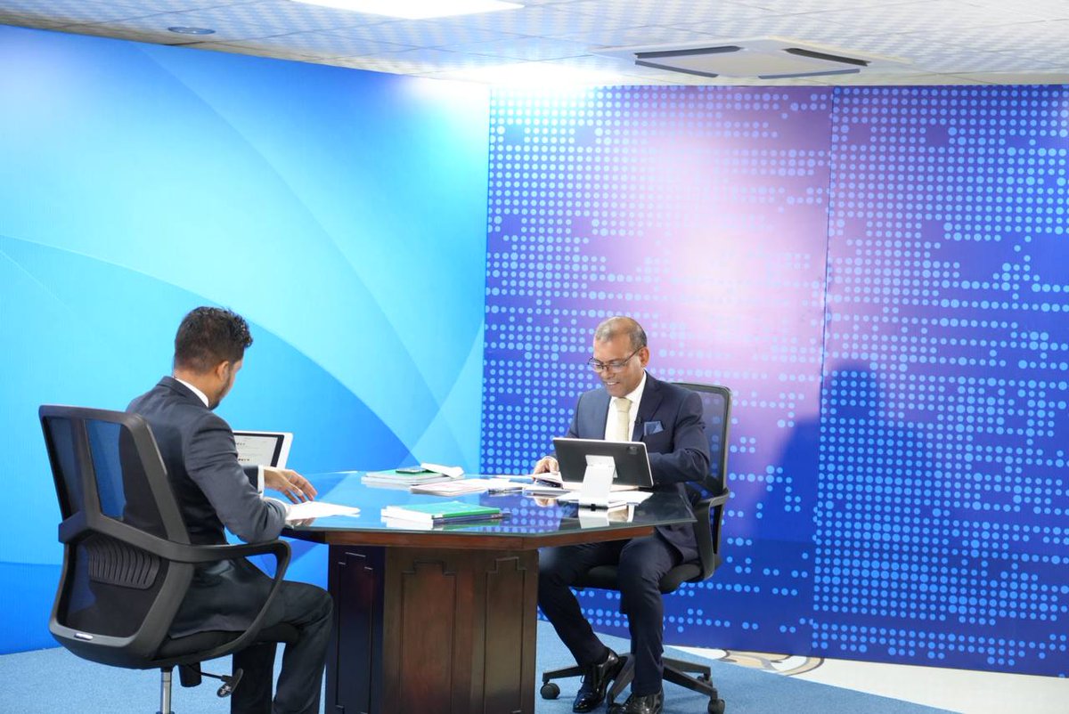mvpeoplesmajlis's tweet photo. Happening Now: Public Q&A with Hon. Speaker President @MohamedNasheed. #AskSpeaker Episode 6
WATCH IT LIVE: https://t.co/R2Pb6EsTz9 https://t.co/eVFh7F0ERM