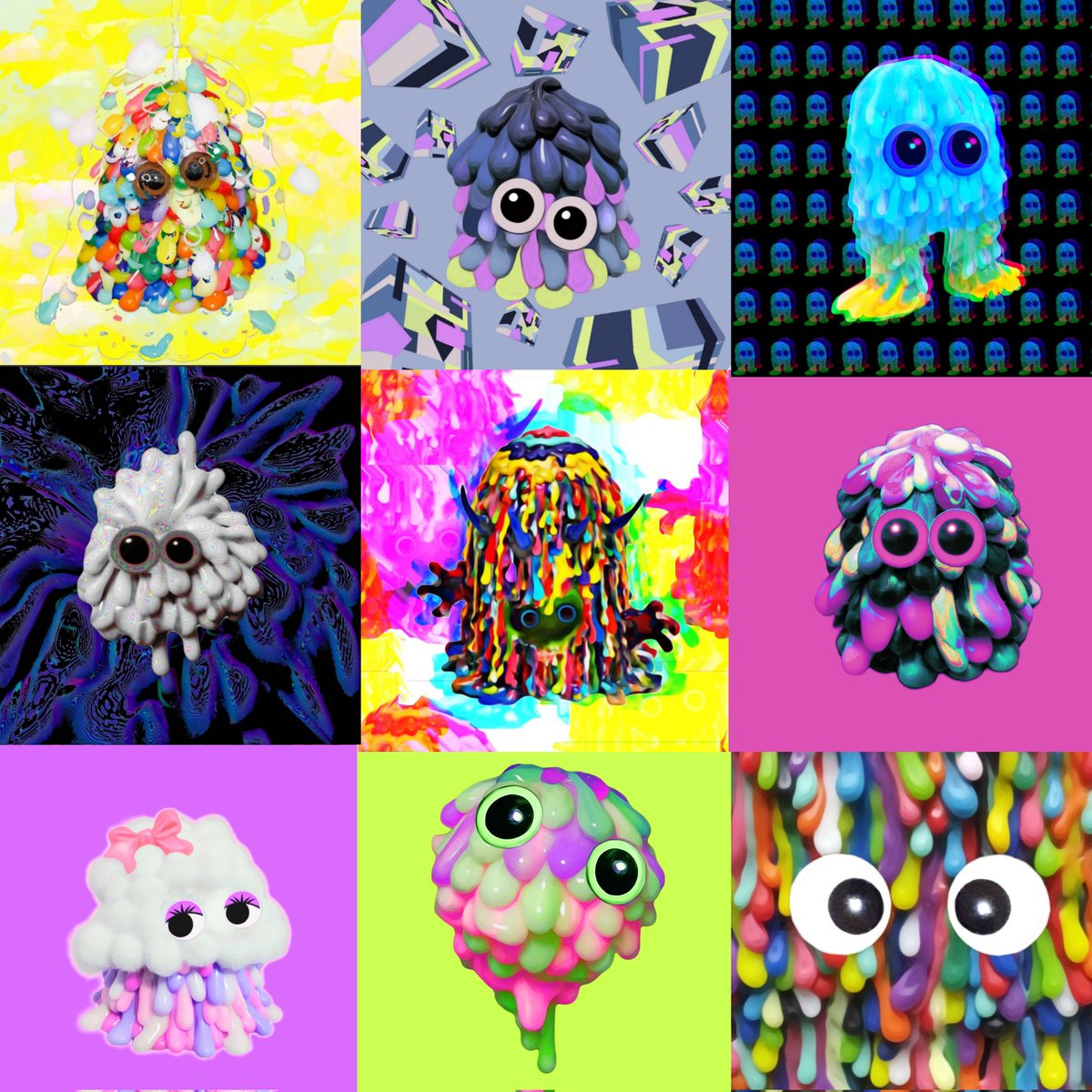 monちゃんとは、現物のどろどろモンスターを作っている造形作家です