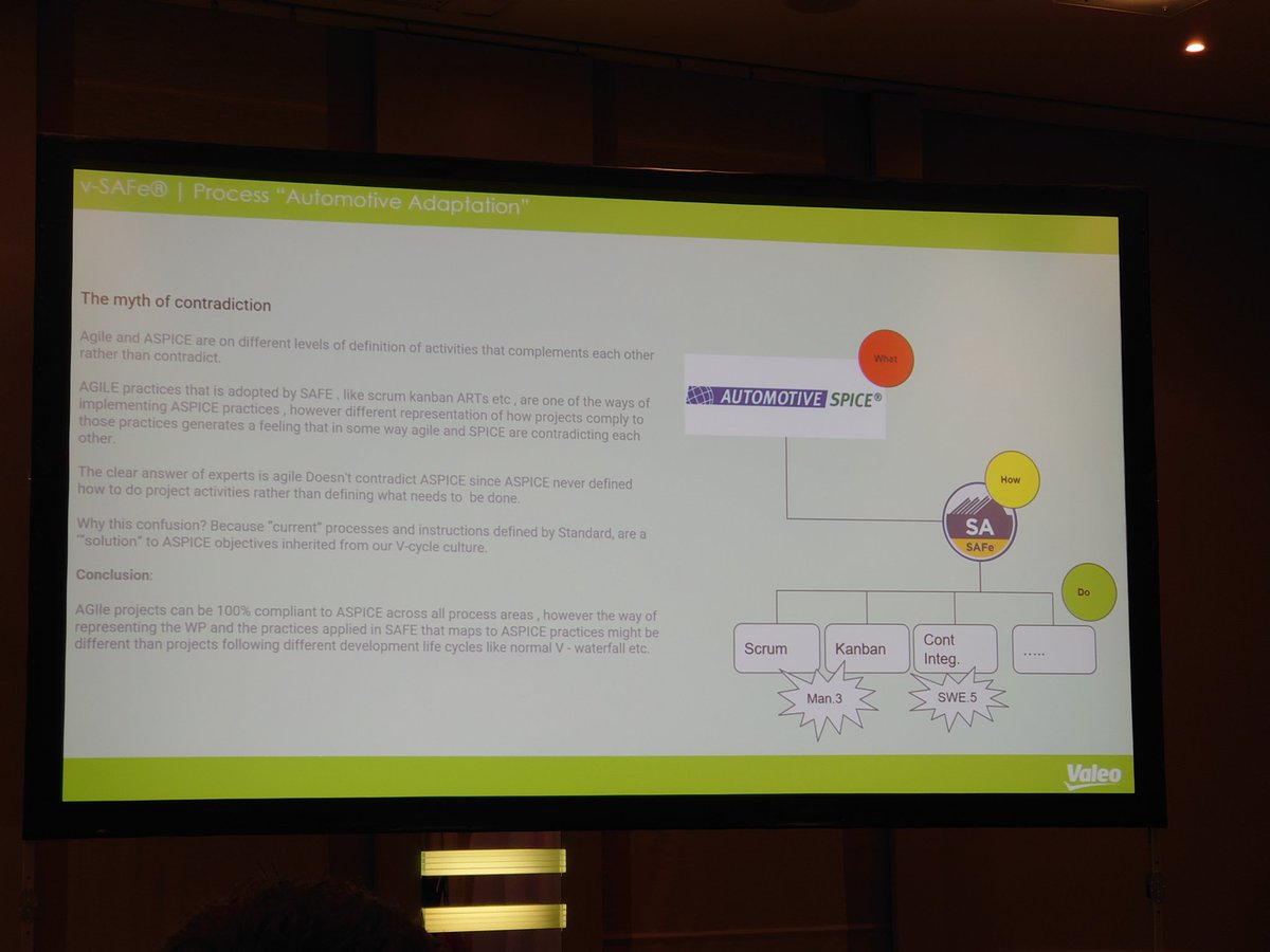 jan_p_nilsson's tweet image. The myth of contradiction between ASPICE and Agile Way of Working. Great talk from Ahmed Alborae. #AgileAuto