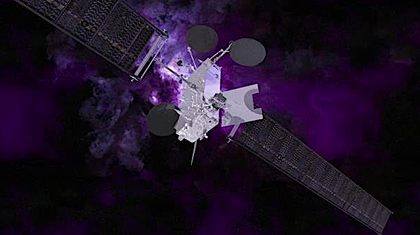 pbdes's tweet photo. .@eutelsat orders software-defined/reconfigurable satellite from @Thales_Alenia_S. #Flexsat to launch in 2026 over Americas w/ 100 Gbps throughput for B2B aero, maritime, backhaul, govt users. It's the 6th Space Inspire model sold by Thales Alenia Space. https://t.co/KzOAloYPAb