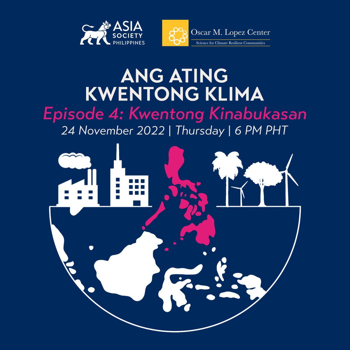 OMLopezCenter's tweet photo. Did you miss "Kwentong Kinabukasan"? You may still watch the episode on the ff. @AsiaSocietyPH channels:
YT: https://t.co/3iSLozxGeF
FB: https://t.co/5XfIAEP6Zw
More info at https://t.co/a8XzQSuRI3.
#climatestories #climateimpacts #climatefutures #futureclimate https://t.co/B9BOVWffb5