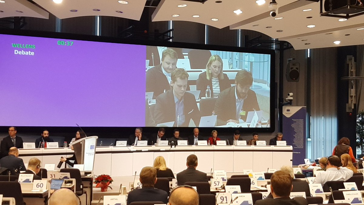 .<a href="/ThomasWellens/">Thomas Wellens</a> from #Flanders said that we need to increase #youth involvement in all policy areas by implementing a #YouthCheck #EuropeanYearOfYouth
