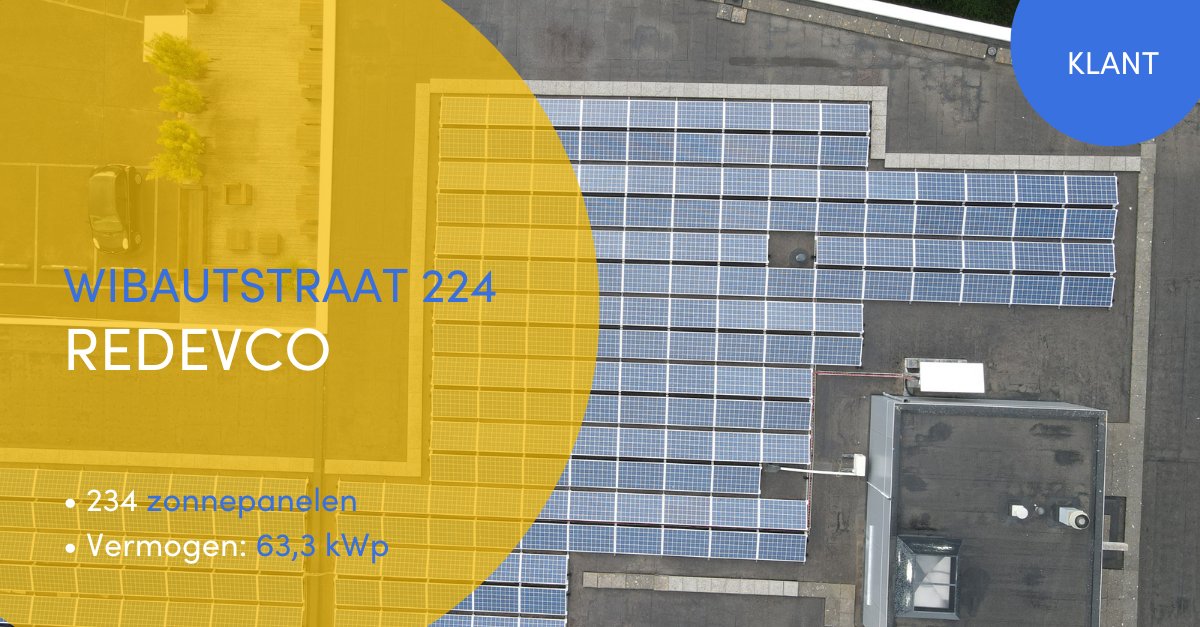 zoncoalitie's tweet photo. Vastgoedbedrijf @Redevco liet de PV-installatie op haar kantoor herstellen met de inzet van @sunforceNL en Zoncoalitie. En ons Asset Management zorgt ervoor dat Redevco voortaan altijd inzicht heeft in het financiële rendement van de #zonnepanelen! https://t.co/MxwEjstzUM https://t.co/X3rPSk41SF