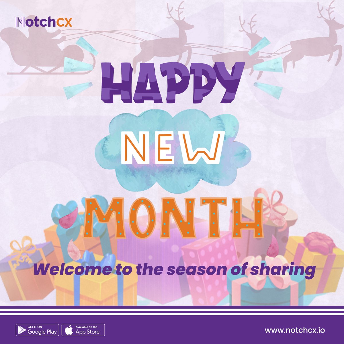 NotchCRM's tweet photo. It's officially the Countdown to Christmas. 

Happy New Month and Season’s Greetings 🎉

#NotchCX #Newmonth #December1st https://t.co/E1dgT2W7Ez