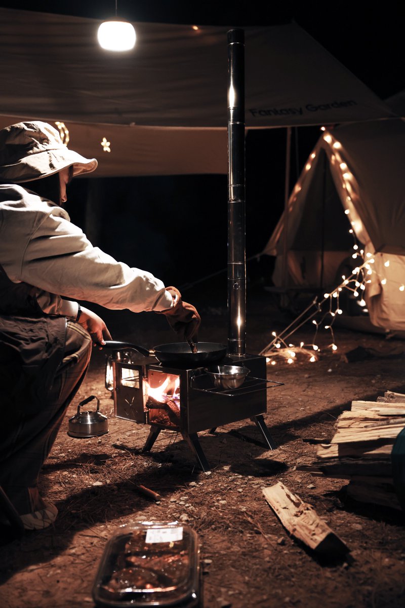 FantasygardenO's tweet photo. A wood stove can chase away the winter chill and make winter camping more fun.
🔥Make the outdoors full of more possibilities

---
CAMP WITH FANTASY GARDEN
Like ❤️ Follow 💬 Comment
---
#fantasygarden #tentlife #campinglife #camping #캠프 #텐트 #천막 #キャンプギア #fire https://t.co/ti0GqLngOO