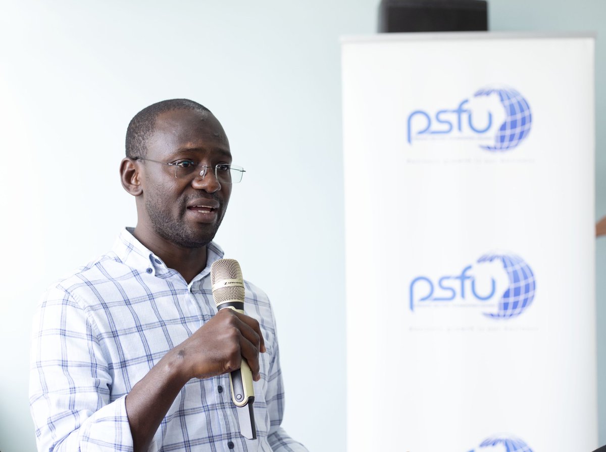 sgplusug's tweet photo. Mr. Job Kijja👉🏽 @PSF_Uganda in partnership with their funding partner  @EUinUG and @EnabelinUganda identified key challenges to doing business in Uganda, these include; Skill sets and attitude, access to finance, and Governance and Corruption. #FightAgainstCorruption https://t.co/NOt3SdGhcE