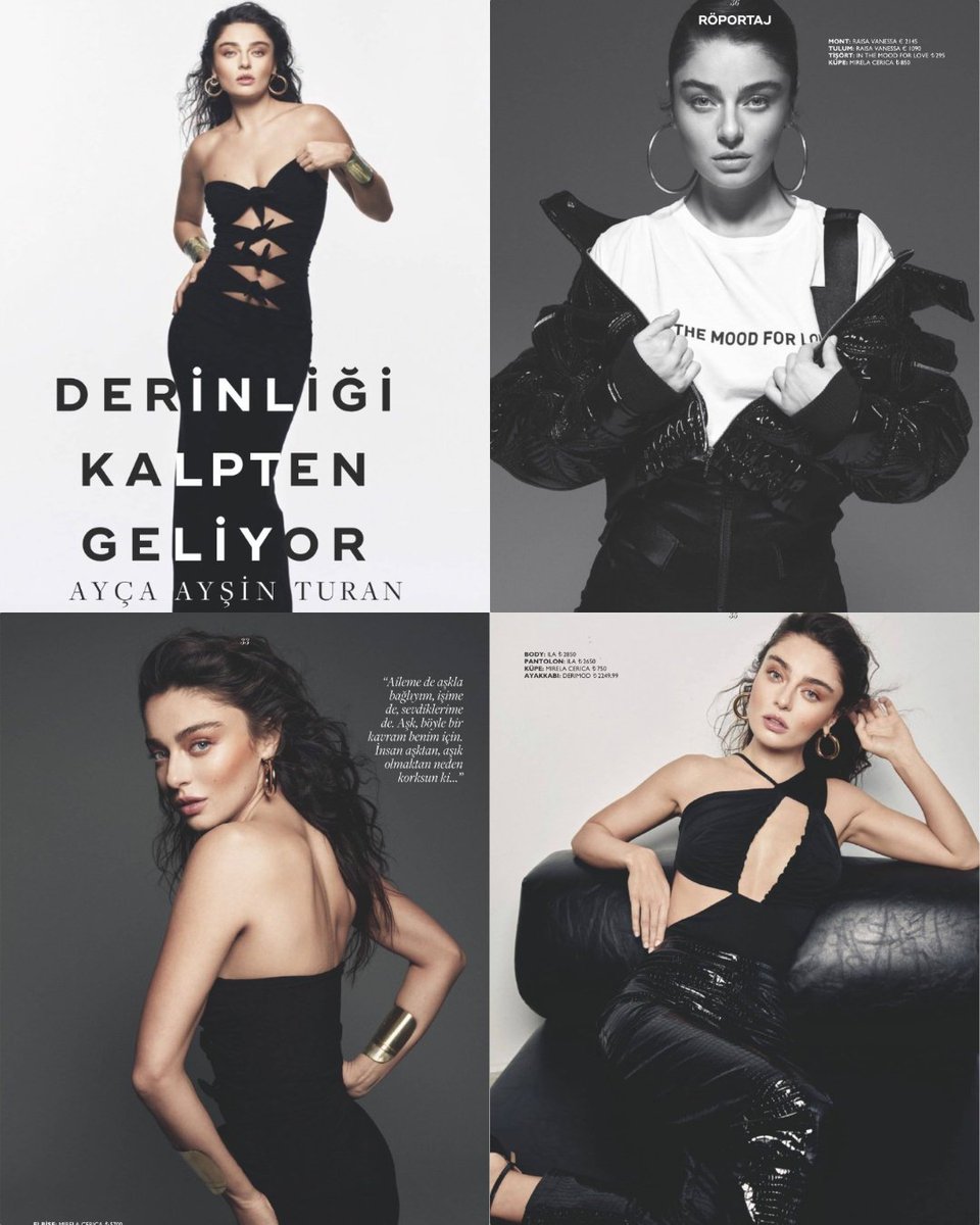 Ayça Ayşin Turan  güzelliğine diye bir gerçek  var. 🥵🖤💫
#AyçaAyşinTuran