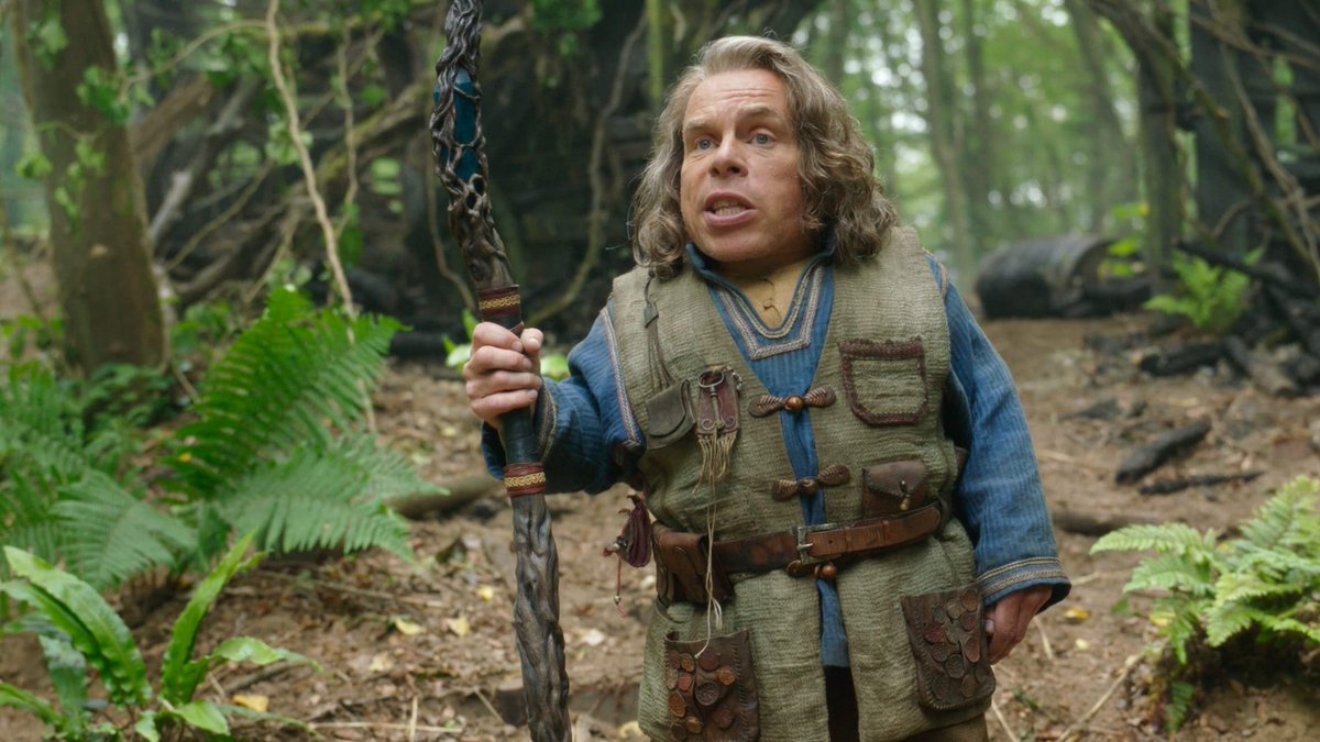 I'm quite enjoying #Willow series.
Great seeing <a href="/WarwickADavis/">Warwick Davis</a> reprising his role.
Fav line so far: "I'm not that heavy"