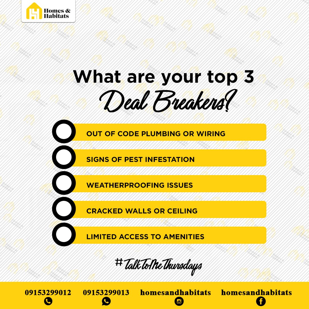 Homesandhabitat's tweet photo. We would like to know your icks 🤢 pls tell us in the comment section 👇👇👇
#talktomethursday #icks #thursday #dealbreaker #homesandhabitats https://t.co/wMwz2WpBKV