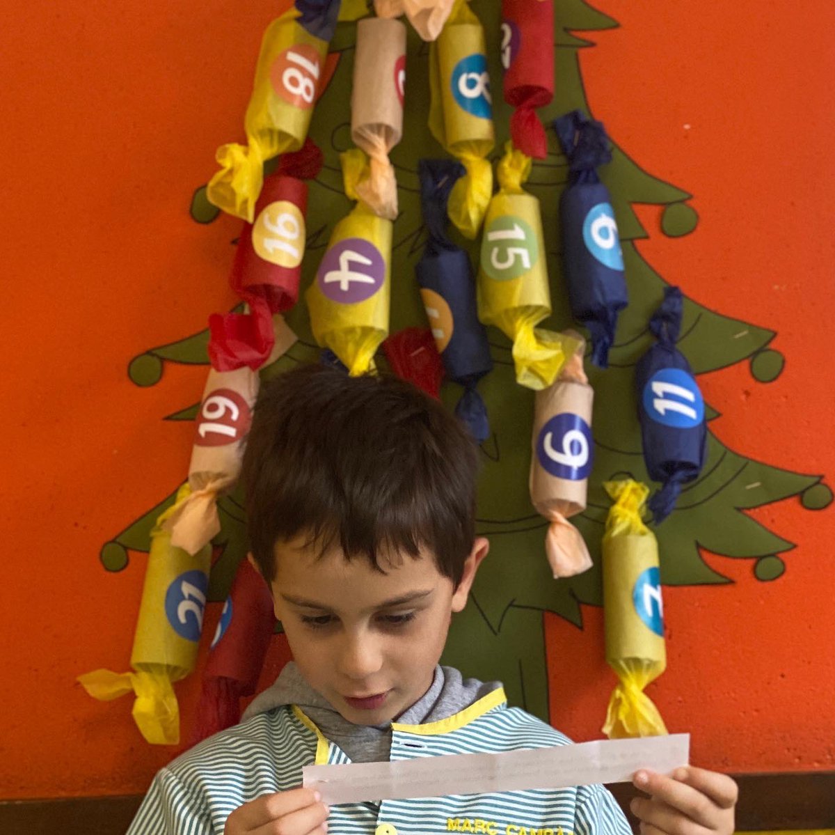 vedrunatorello's tweet photo. La màgia del Nadal ja arriba a l’escola amb els calendaris d’advent‼️
Comença el compte enrere…💫✨🎄
#mesmagic #laventuradaprendre https://t.co/i4BJR9YIqF