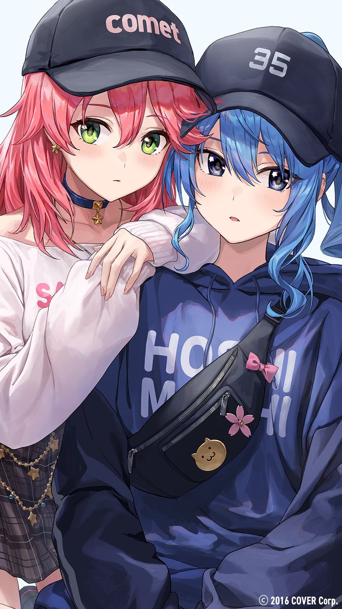 cute miko and suisei