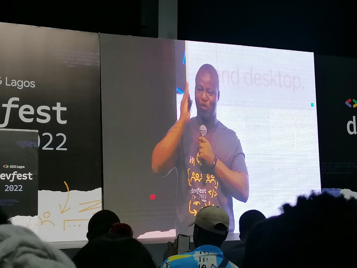 JennDdev's tweet image. This tweet 👇won me a @tunga_io backpack at #DevFestLagos2022 
@gdglagos saw my tweet they ❤️ it, @MaryanneOnuoha read it on stage &amp;amp; called me up. I ran with excitement &amp;amp; @tushgeek asked me what&apos;s d best nigerian food I have eaten. I said Egusi and Eba 🍛 😊
A lovely 🎒for me